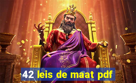 42 leis de maat pdf